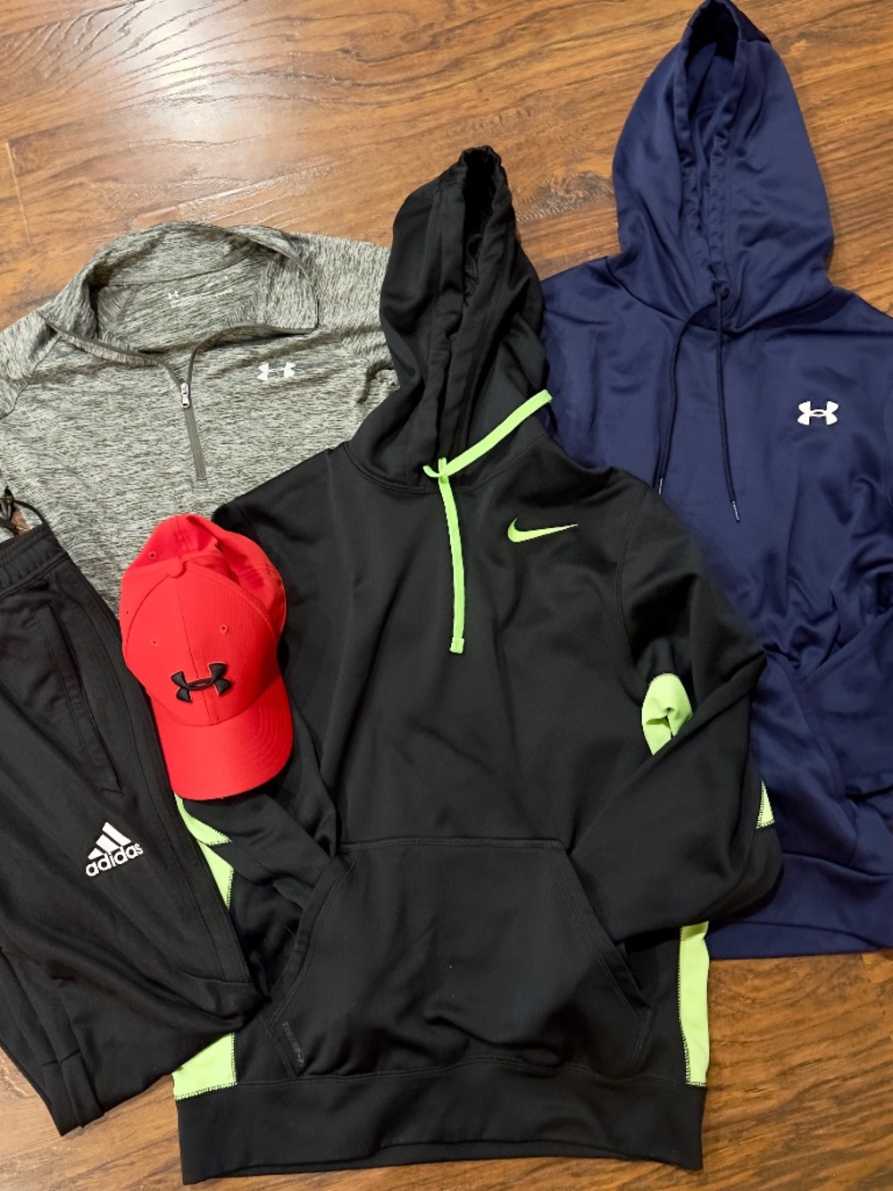 Men's Athletic 5 Piece Bundle, SMALL